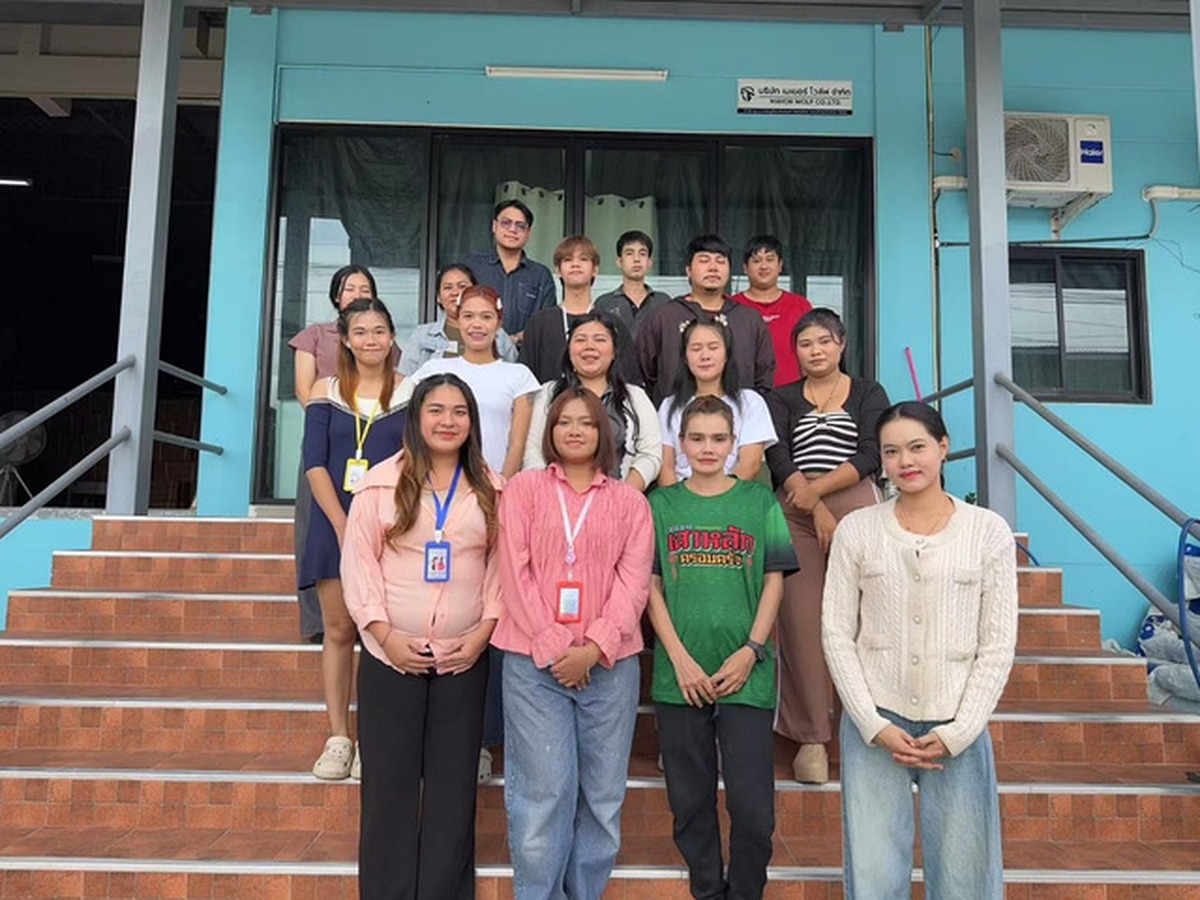 Major Wolf's team's activities in Thailand for the solar-powered lighting market