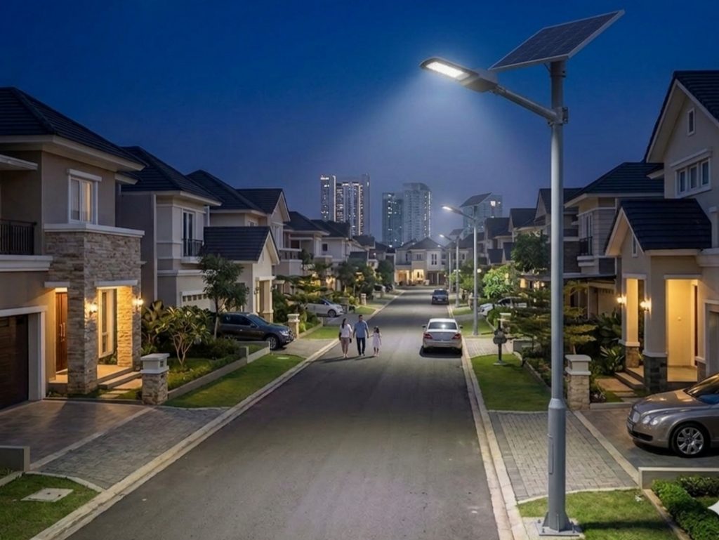 Mayor Wolf Solar-Powered Garden Lights for Villa Landscapes and Public Areas