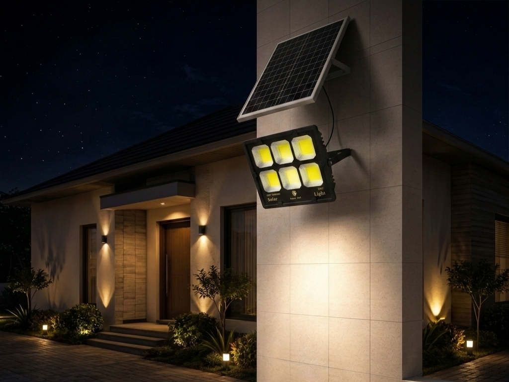 MW13-1000W Mayor Wolf Solar Floodlight