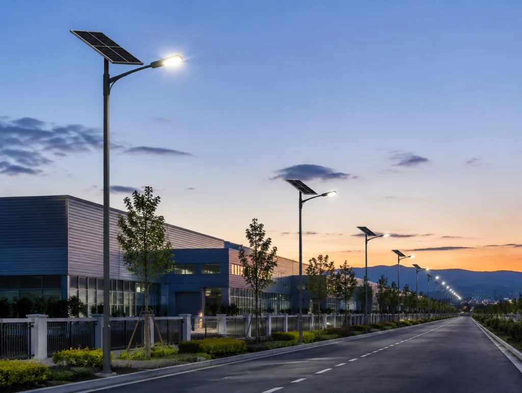 Indonesian supplier of solar street lighting for contractors and project procurement